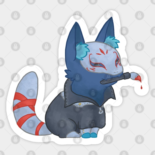 Inari Sticker by ZioCorvid